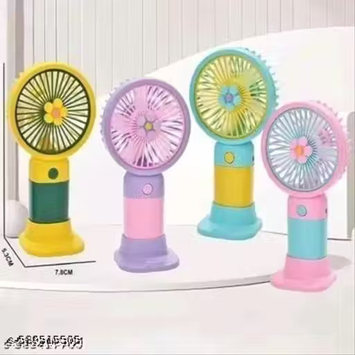 Mini Handheld Fan USB Rechargeable | Portable Personal Cooling Fan with 3 Speed Modes for Home, Office, Travel & Outdoor Use