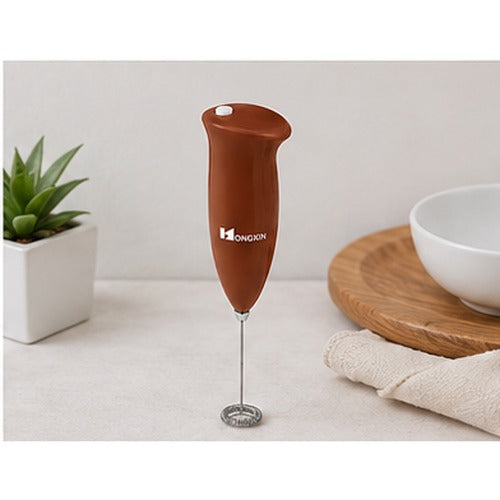 Electric Milk Frother Hand Blender | Portable Coffee Beater & Drink Mixer for Cappuccino, Latte, Coffee, Milk & Hot Chocolate