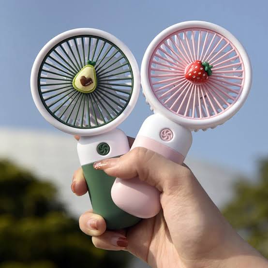 Mini Handheld Fan USB Rechargeable | Portable Personal Cooling Fan with 3 Speed Modes for Home, Office, Travel & Outdoor Use